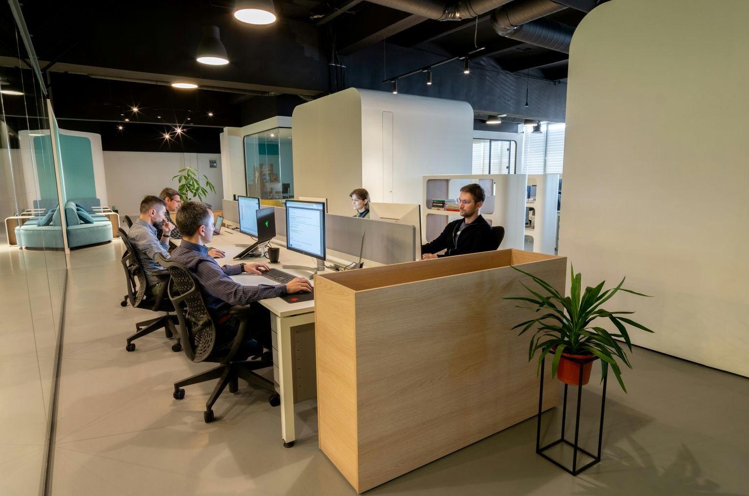 Corporate Reception Desk